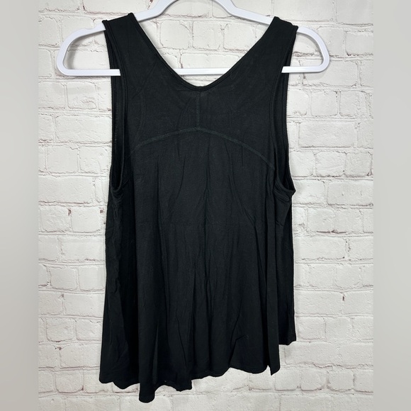 Purple Snow black Eagle red white blue soft flowy sleeveless tank USA‎ Live Free - Picture 3 of 3